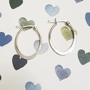 Sterling Silver Hoops